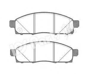 IPS PARTS IBD1105 Комплект гальмівних колодок, дискове гальмо