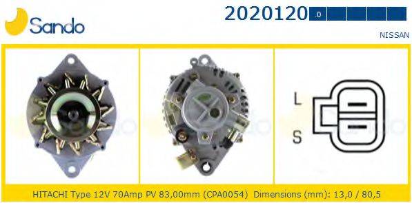 SANDO 20201200 Генератор