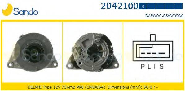 SANDO 20421000 Генератор