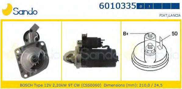 SANDO 60103350 Стартер