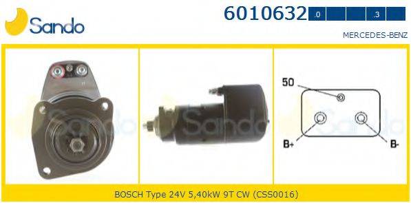 SANDO 60106320 Стартер