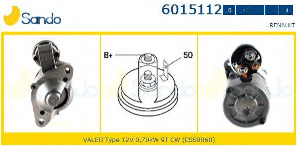 SANDO 60151120 Стартер