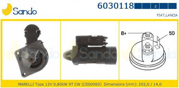 SANDO 60301182 Стартер