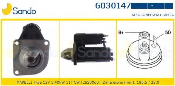 SANDO 60301472 Стартер