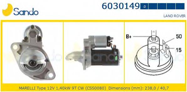 SANDO 60301490 Стартер