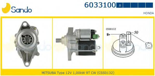 SANDO 60331000 Стартер