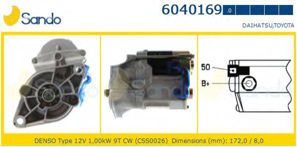 SANDO 60401690 Стартер