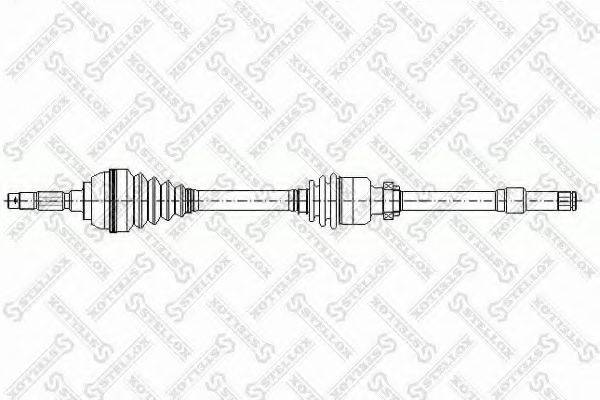 STELLOX 1581022SX Приводний вал