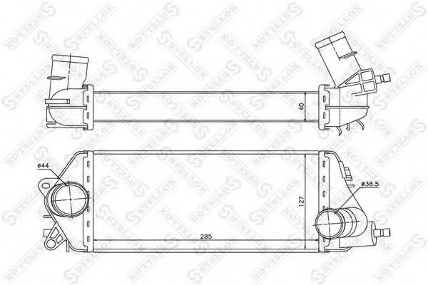 STELLOX 1040076SX Інтеркулер