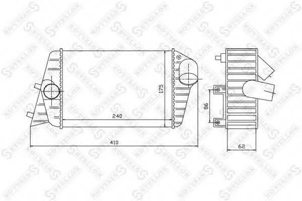 STELLOX 1040128SX Інтеркулер