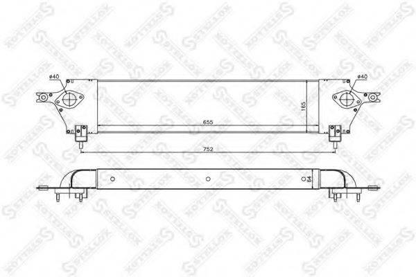 STELLOX 1040177SX Інтеркулер