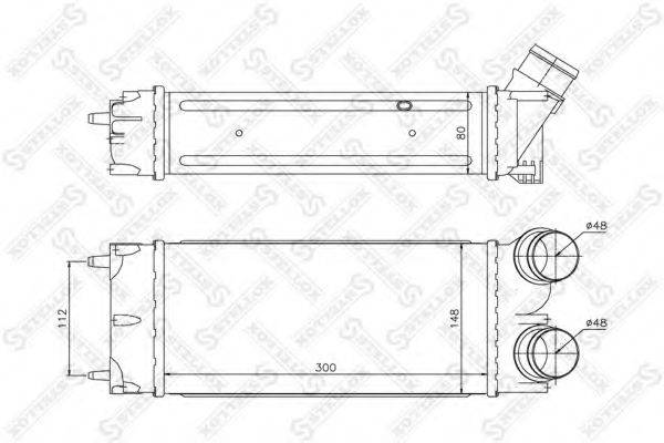 STELLOX 1040189SX Інтеркулер