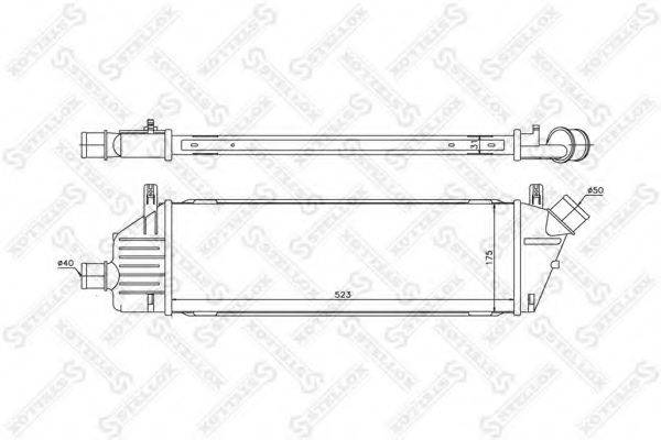 STELLOX 1040223SX Інтеркулер