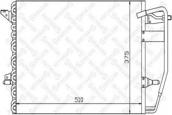 STELLOX 1045297SX Конденсатор, кондиціонер