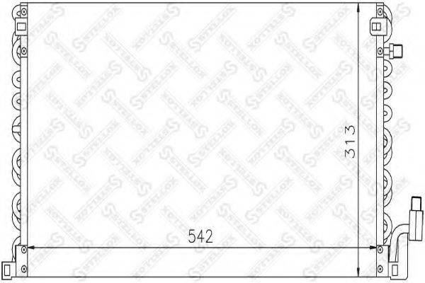 STELLOX 1045589SX Конденсатор, кондиціонер