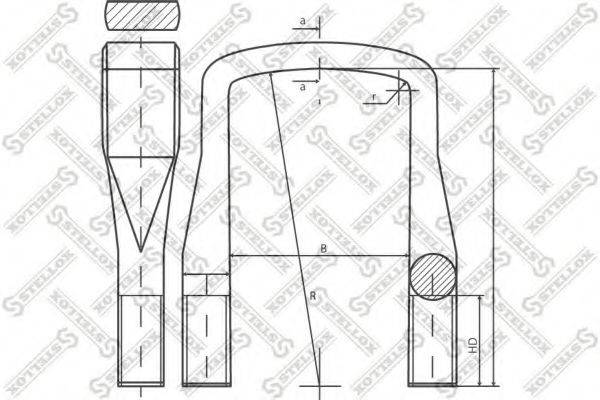 STELLOX 8464273SX Драбина ресори