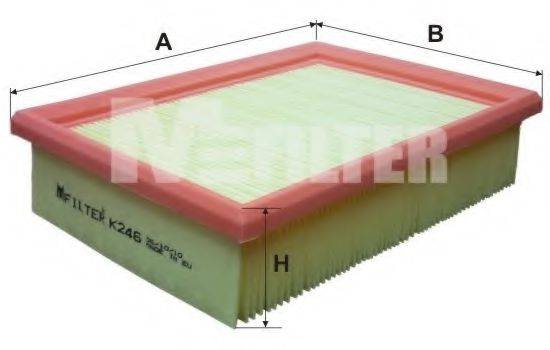 MFILTER K246 Повітряний фільтр