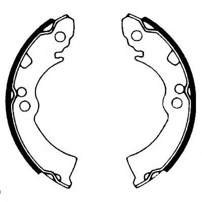 HELLA PAGID 8DB355000661 Комплект гальмівних колодок