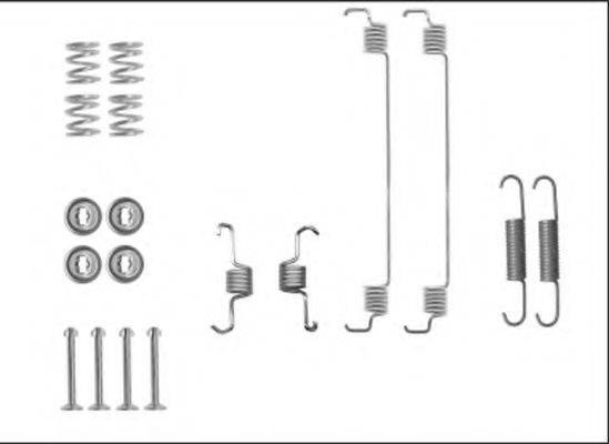 HELLA PAGID 8DZ355206051 Комплектуючі, гальмівна колодка