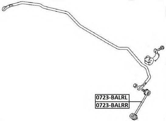 ASVA 0723BALRR Тяга/стійка, стабілізатор