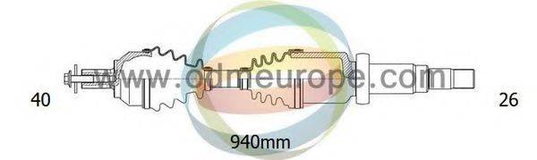 ODM-MULTIPARTS 18012890 Приводний вал