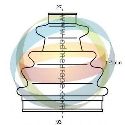 ODM-MULTIPARTS 21990290 Комплект пильника, приводний вал