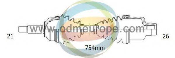 ODM-MULTIPARTS 18162620 Приводний вал