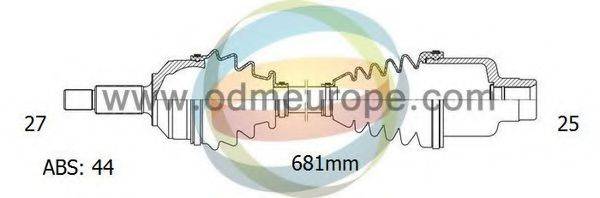 ODM-MULTIPARTS 18073101 Приводний вал