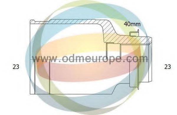 ODM-MULTIPARTS 14076904 Шарнірний комплект, приводний вал