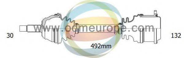 ODM-MULTIPARTS 18082420 Приводний вал