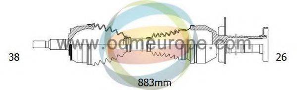 ODM-MULTIPARTS 18212870 Приводний вал