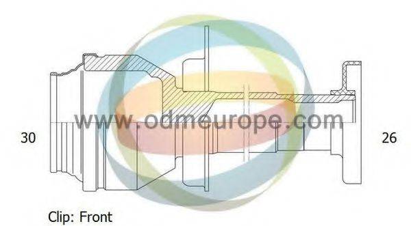 ODM-MULTIPARTS 14216099 Шарнірний комплект, приводний вал