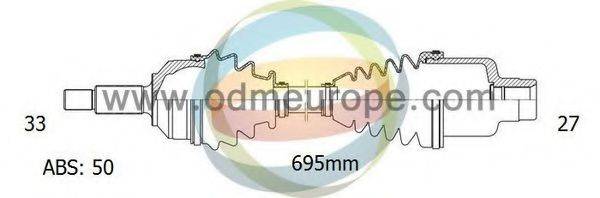 ODM-MULTIPARTS 18221151 Приводний вал