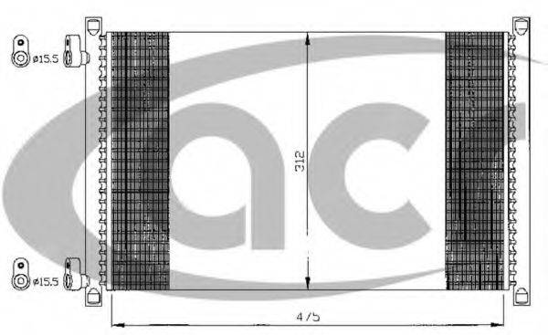 ACR 300091 Конденсатор, кондиціонер