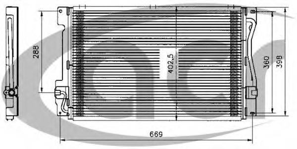 ACR 300210 Конденсатор, кондиціонер