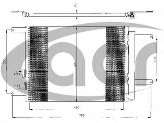 ACR 300437 Конденсатор, кондиціонер