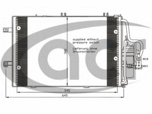 ACR 300588 Конденсатор, кондиціонер