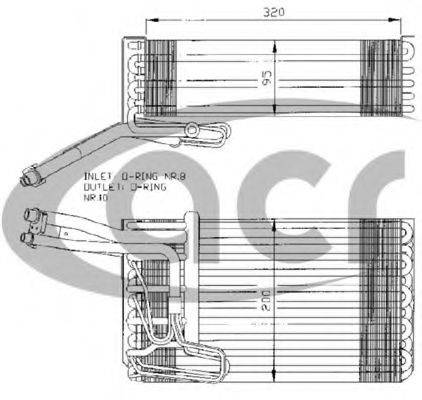 ACR 310122 Випарник, кондиціонер