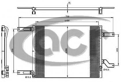ACR 300155 Конденсатор, кондиціонер