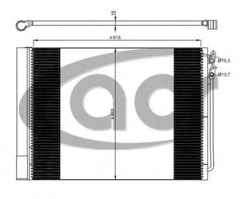 ACR 300691 Конденсатор, кондиціонер
