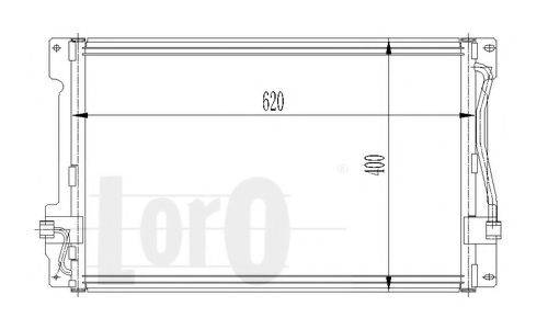 LORO 0520160001 Конденсатор, кондиціонер