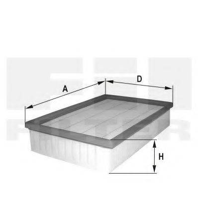 FIL FILTER HP2043 Повітряний фільтр