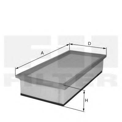 FIL FILTER HP2239 Повітряний фільтр