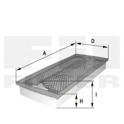 FIL FILTER HP2114 Повітряний фільтр