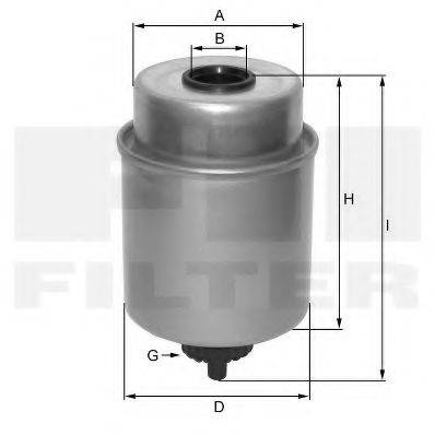 FIL FILTER ZP3804F Паливний фільтр