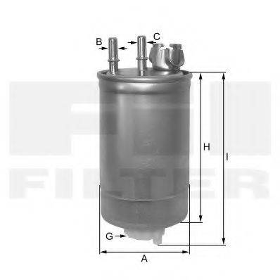 FIL FILTER ZP8078FMBM Паливний фільтр