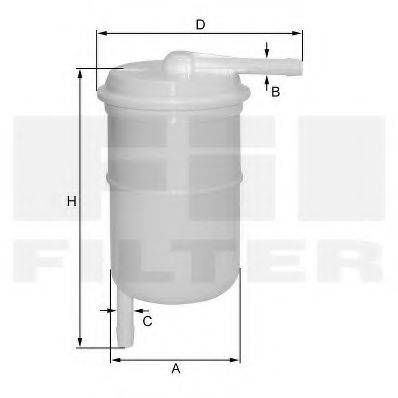 FIL FILTER ZP8051FP Паливний фільтр