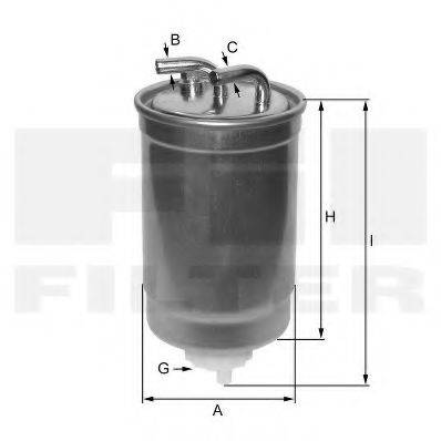 FIL FILTER ZP8033FM Паливний фільтр