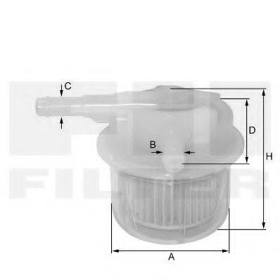 FIL FILTER ZP8065FP Паливний фільтр