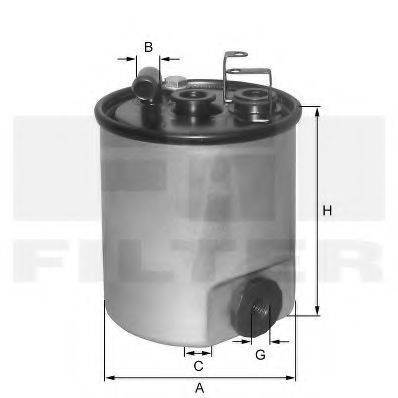 FIL FILTER ZP8081FMBM Паливний фільтр